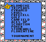 Solitaire FunPak screenshot 4 for Sega Game Gear
